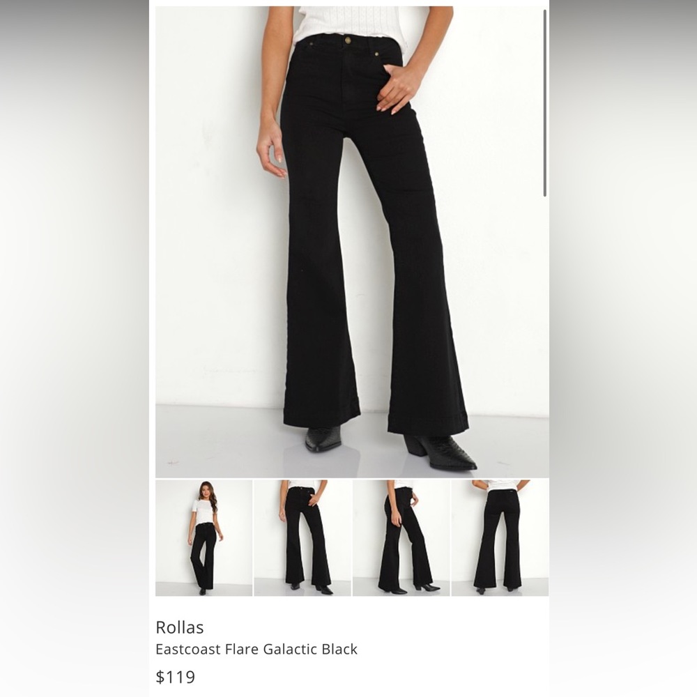 East coast Flare Rollas Jeans